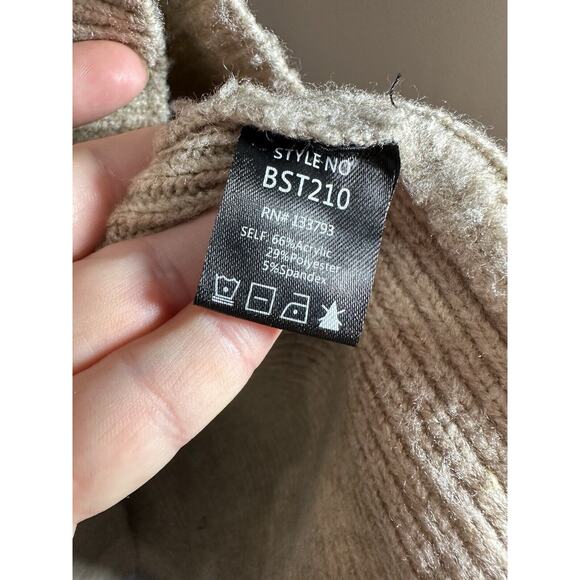 Womens Pol Oversized Leopard Print Sweater Size Medium - Picture 6 of 8